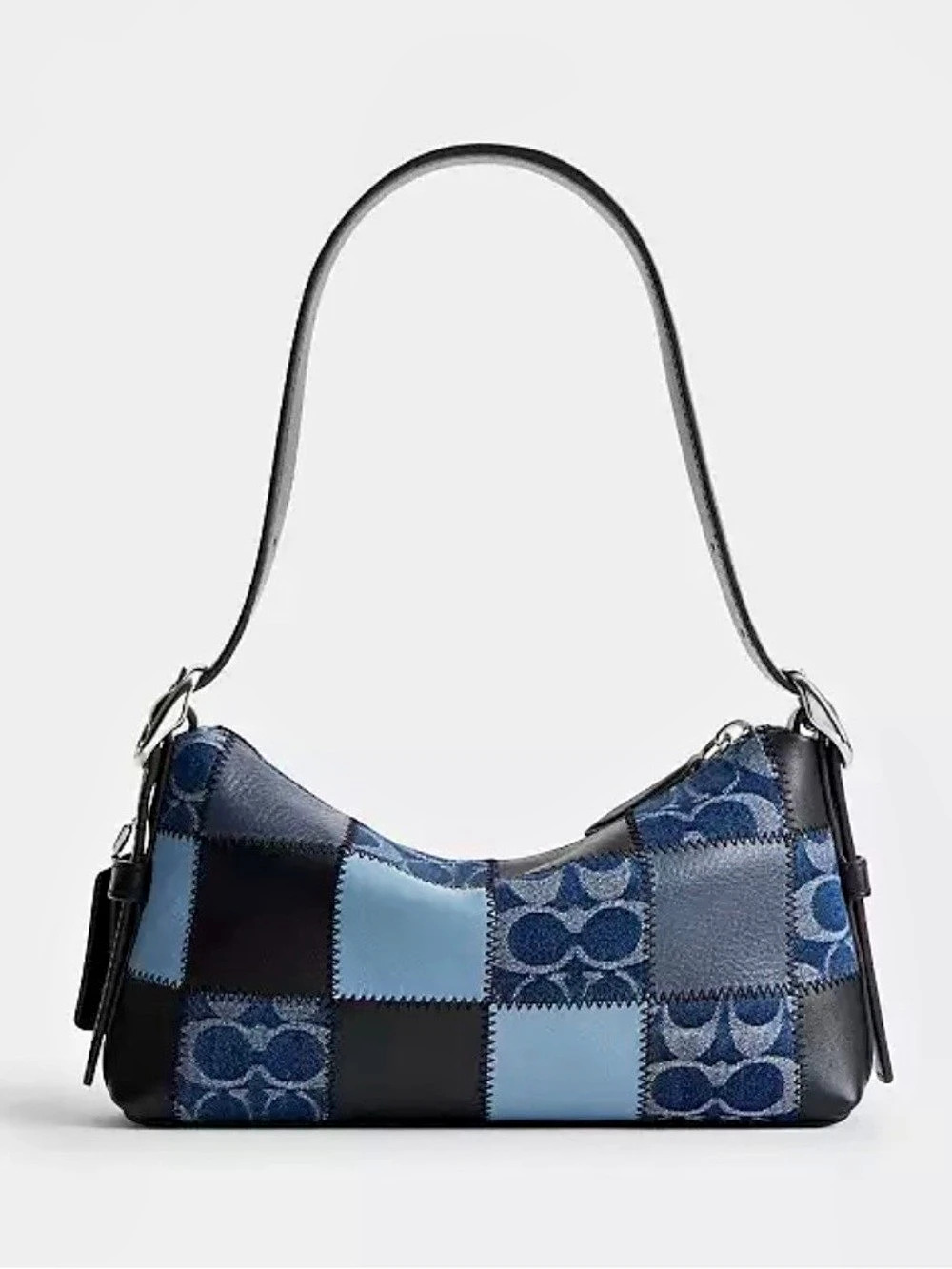 COACHTOPIA Alter Ego Small Slouchy
Shoulder Bag Indigo Black